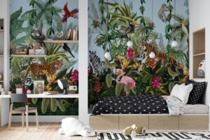 Oerwoud explosie - Jungle behang