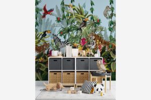 Oerwoud explosie - Jungle behang