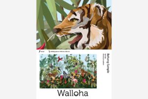 Oerwoud explosie - Jungle behang