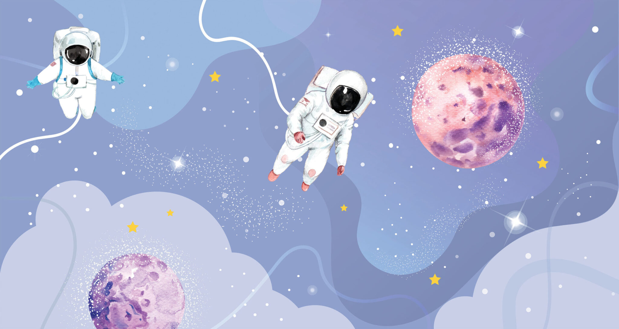 Ruimtebehang met astronauten