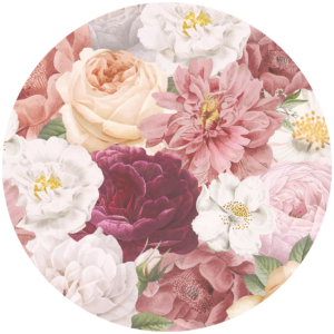 Behangcirkel Klassieke schoonheid