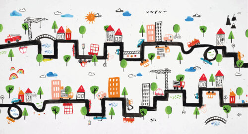 Auto behang jongenskamer walloha