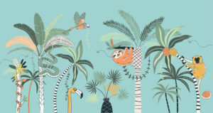 jungle behang walloha