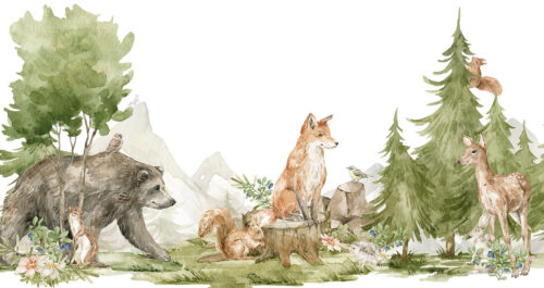 Bospret - Walloha kinderbehang