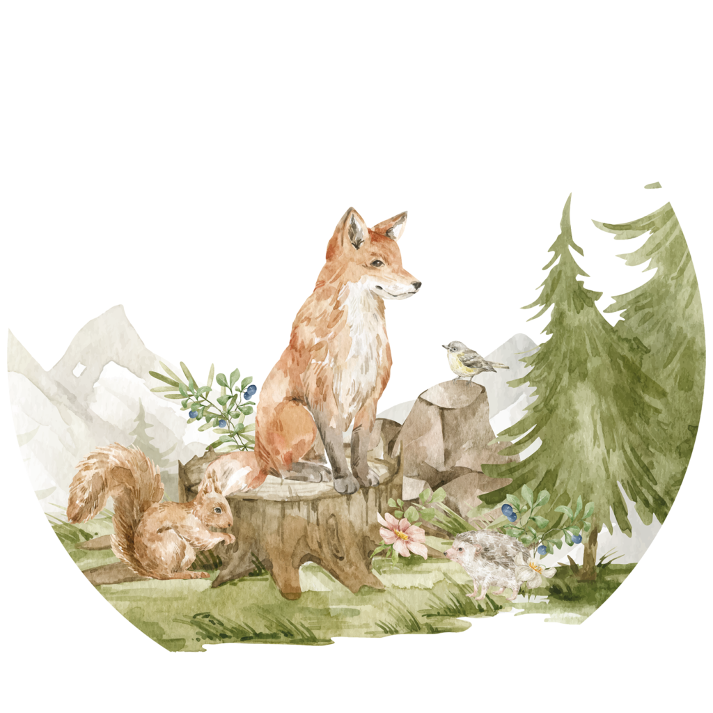 Behangcirkel Bospret