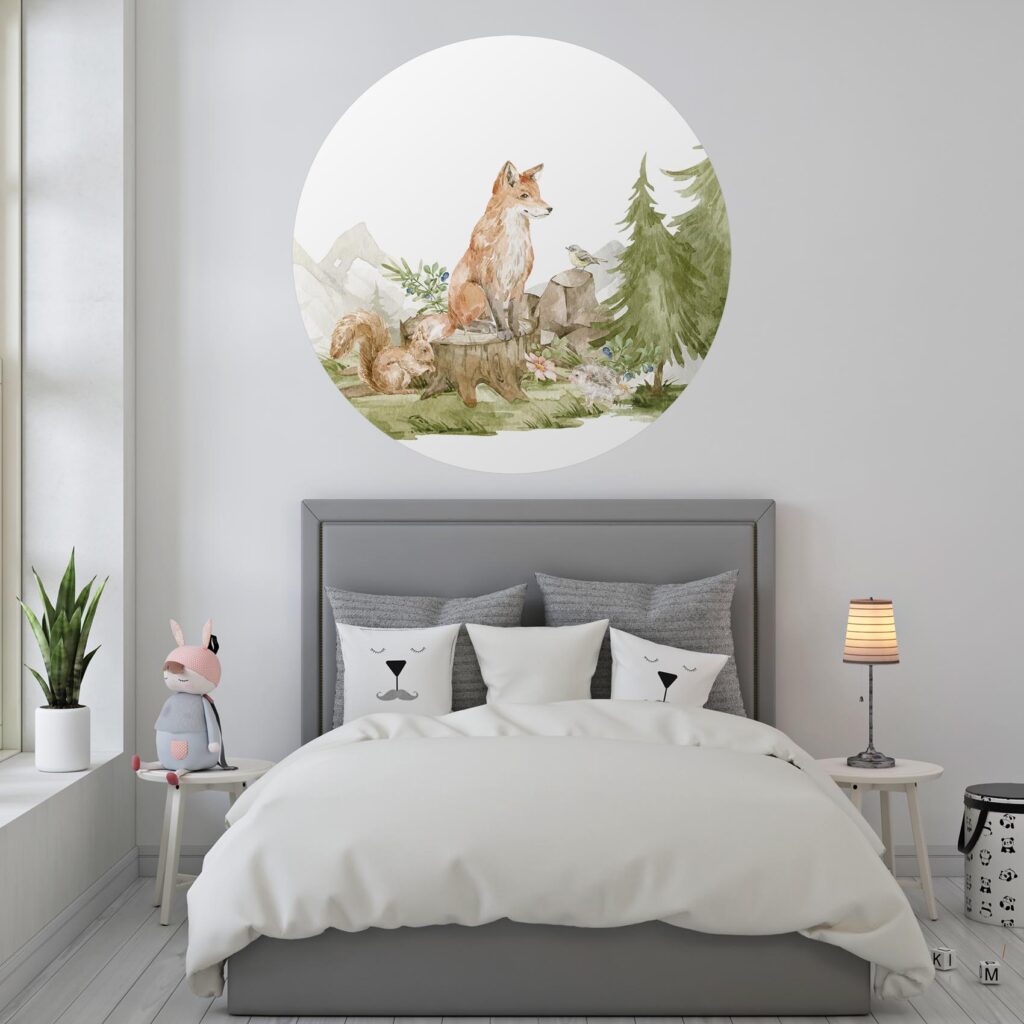 Behangcirkel Bospret