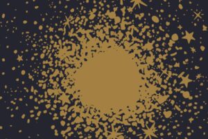 Sterrenhemel in de nacht - Sterren behang