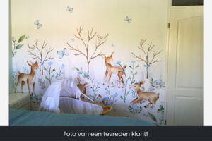 Kinderkamer behang Walloha